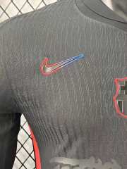 2025/26 Barcelona Away Barça x Spotify x Travis Scott Long Sleeves Player Version Jersey 