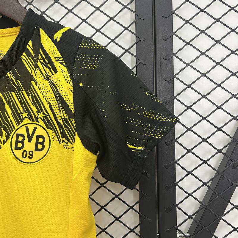 2025/26 Borussia Dortmund Home Kids Jersey 