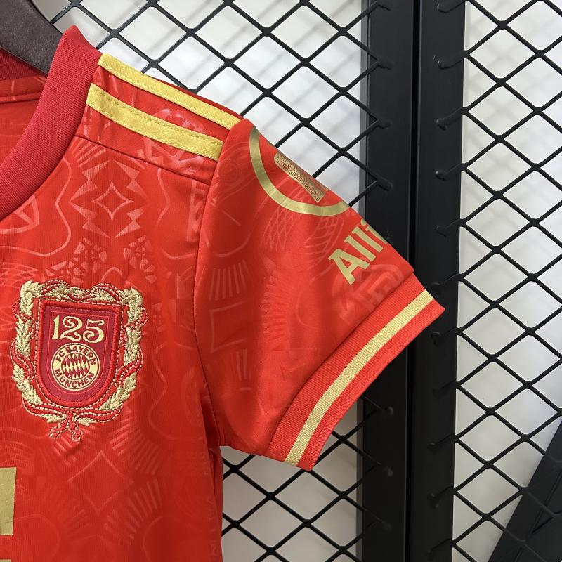 2025/26 Bayern Munich 125th Anniversary Kids Jersey 
