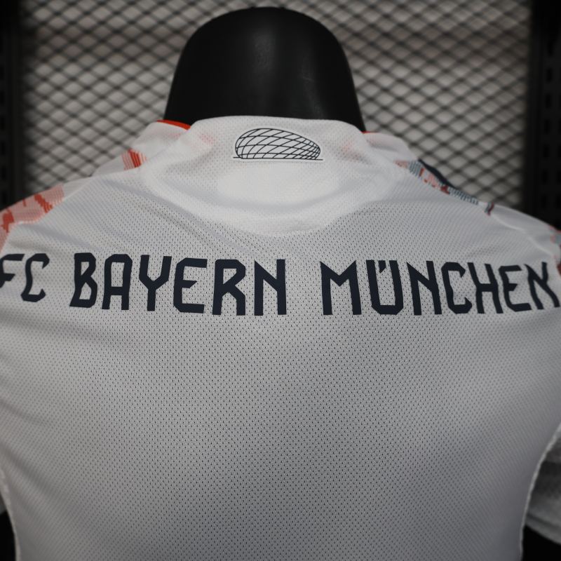 2025/26 Bayern Munich Away Player Version Jersey  