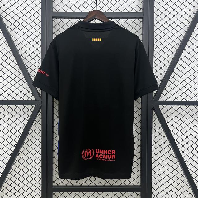 2025/26 Barcelona Away Barça x Spotify x Travis Scott Fan Version Jersey 