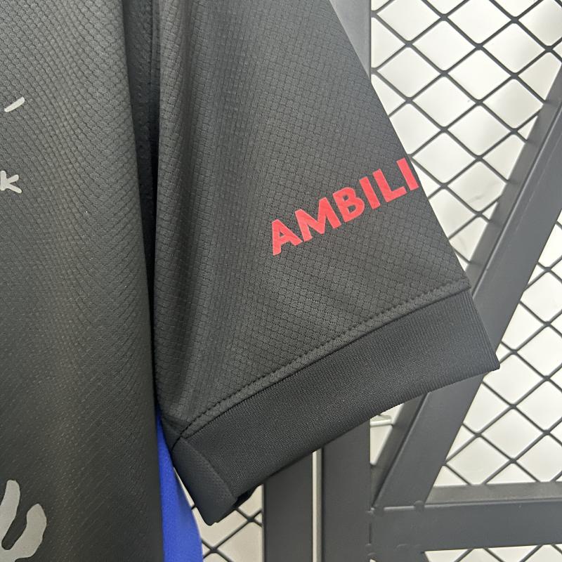 2025/26 Barcelona Away Barça x Spotify x Travis Scott Fan Version Jersey 