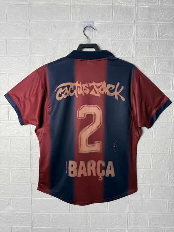 2025/26 Barcelona Special Fan Version Retro Jersey (Commerical Edition #2)