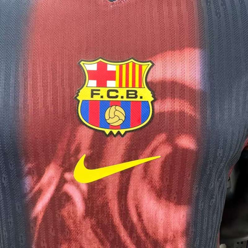 2000/01 Barcelona ✖ TRAVIS SCOTT Special Player Version Retro Jersey (Commerical Edition #2)