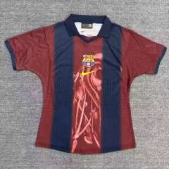 2000/01 Barcelona ✖ TRAVIS SCOTT Special Player Version Retro Jersey (Commerical Edition #2)