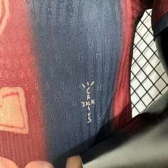 2000/01 Barcelona ✖ TRAVIS SCOTT Special Player Version Retro Jersey (Commerical Edition #2)