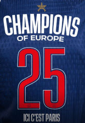 CHAMPIONS OF EUROPE +3