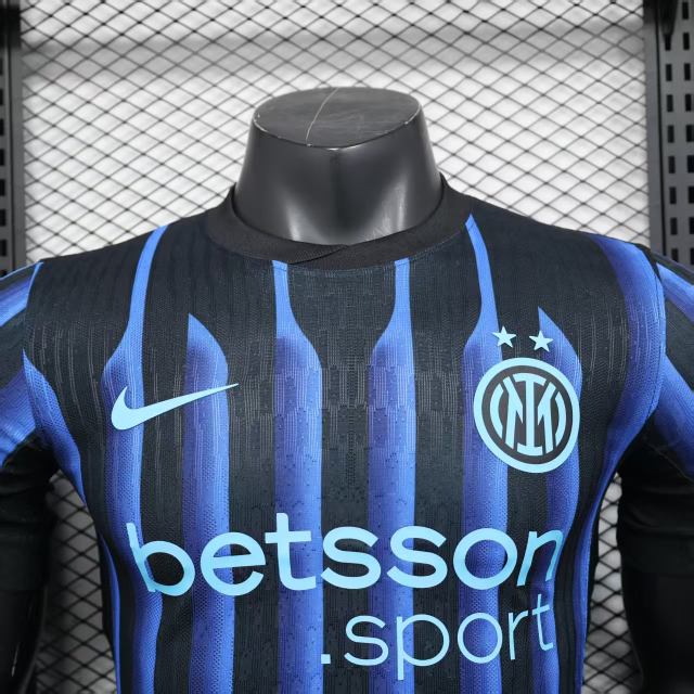 2025/26 Inter Milan Home Jersey Player Version