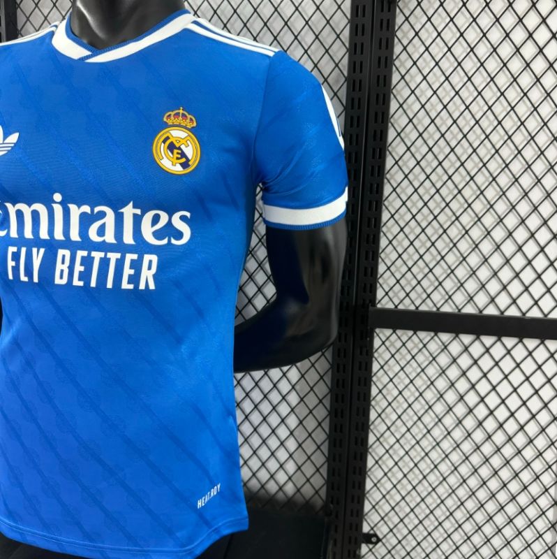 2025/26 Real Madrid Third Away Jersey Player Version 