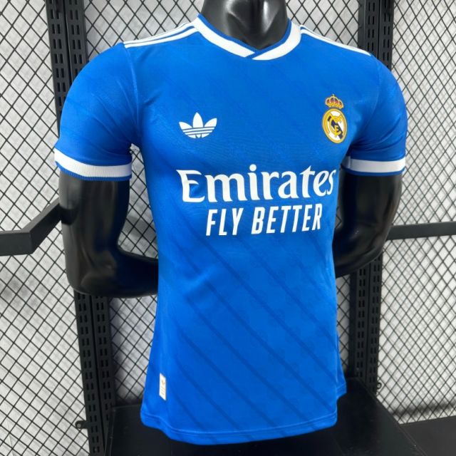 2025/26 Real Madrid Third Away Jersey Player Version 