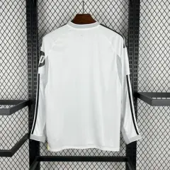2025/26 Real Madrid Home Long Sleeve Jersey