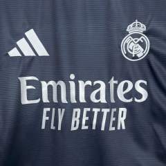 2025/26 Real Madrid Away Jersey Long Sleeve 