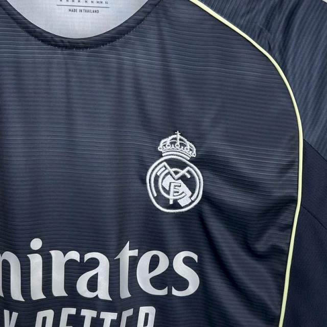 2025/26 Real Madrid Away Jersey Long Sleeve 