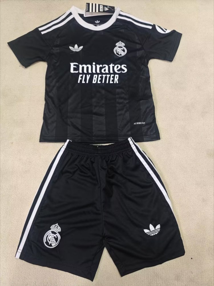2025/26 Real Madrid Goalkeeper Kids Jersey