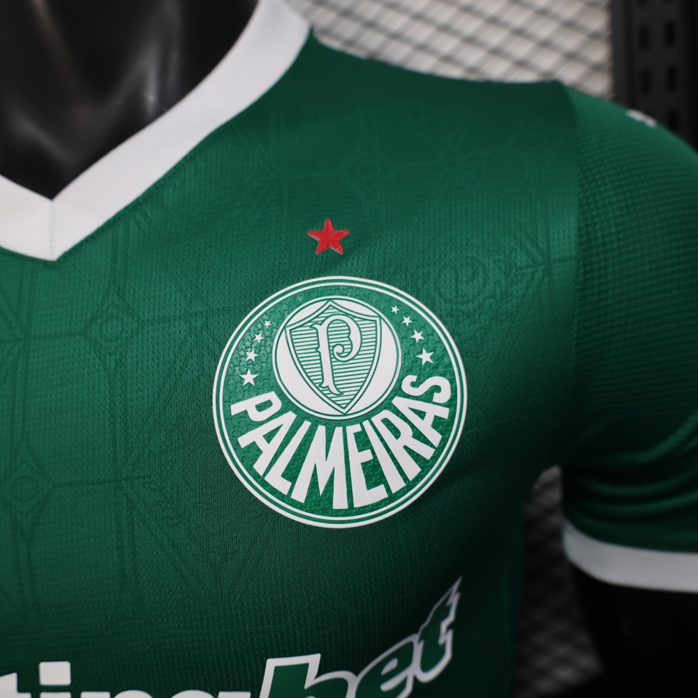2025/26 SE Palmeiras Home Jersey Player Version