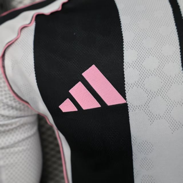 2025/26 Juventus Home Jersey Player Version Long Sleeve