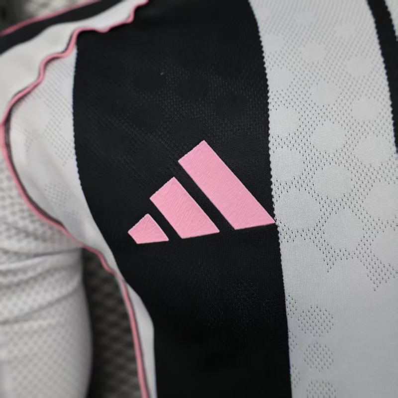 2025/26 Juventus Home Jersey Player Version Long Sleeve