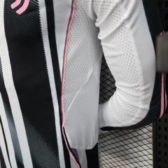 2025/26 Juventus Home Jersey Player Version Long Sleeve