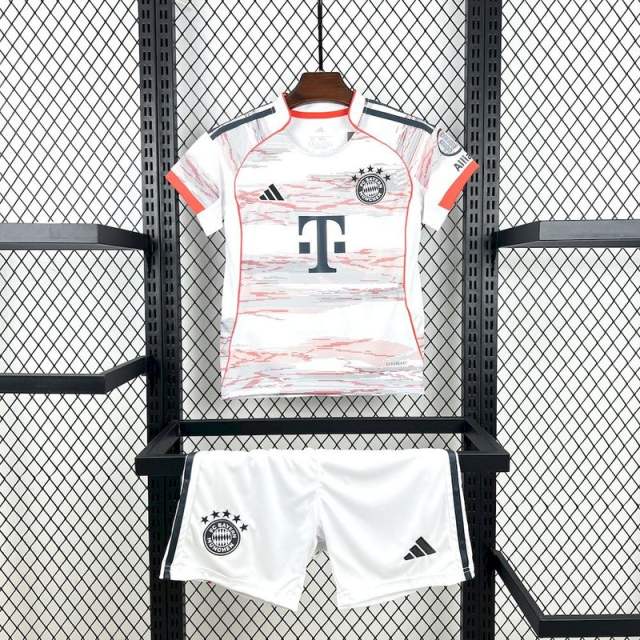 2025/26 Bayern Munich Away Kids Jersey  