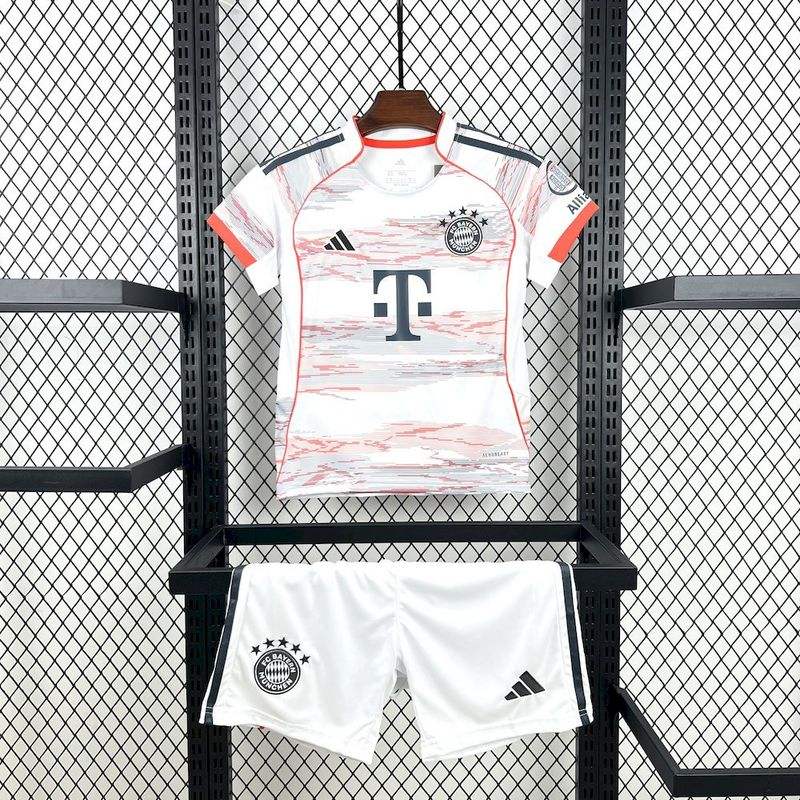2025/26 Bayern Munich Away Kids Jersey  