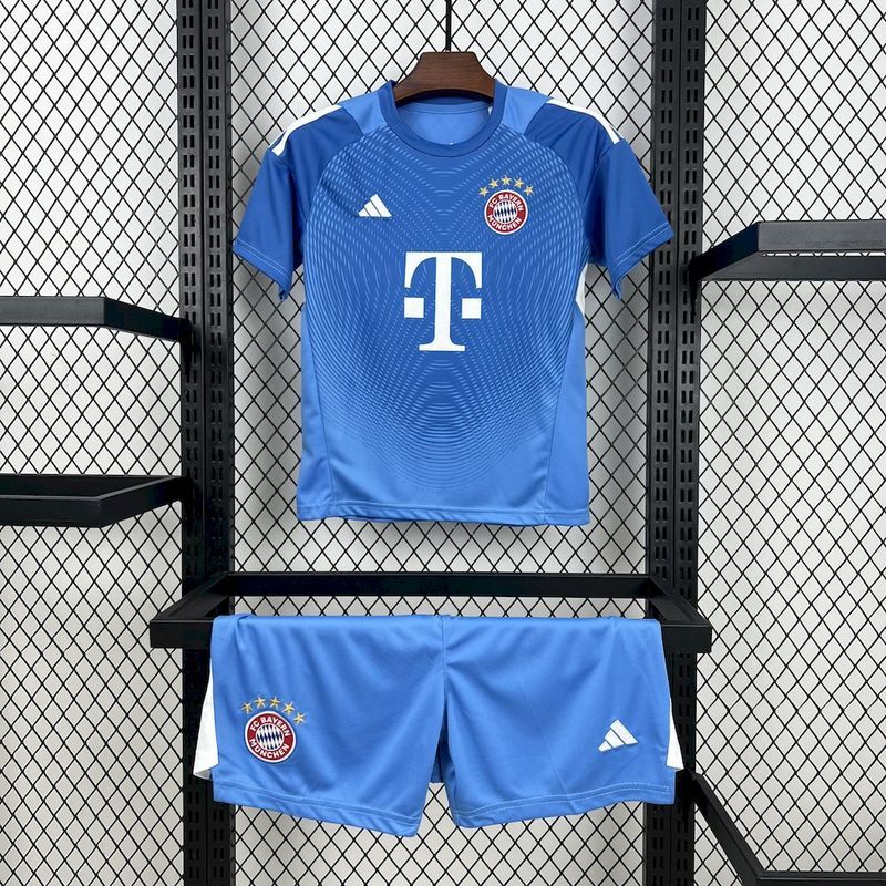 2025/26 Bayern Munich Goalkeeper Kids Jersey