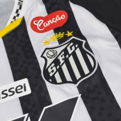 2025/26 Santos FC Away Jersey with All Sponsors