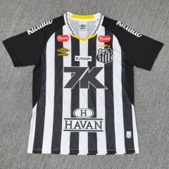 2025/26 Santos FC Away Jersey with All Sponsors