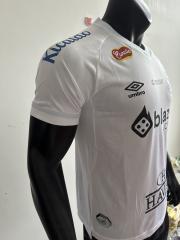 2025/26 Santos FC Home Jersey Player Version with All Sponsors