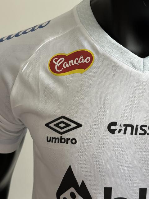 2025/26 Santos FC Home Jersey Player Version with All Sponsors