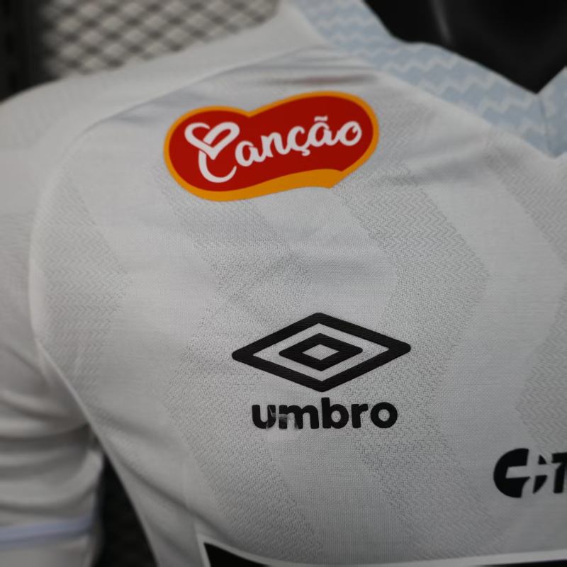 2025/26 Santos FC Home Jersey Player Version with All Sponsors
