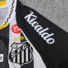 2025/26 Santos FC Away Jersey with All Sponsors