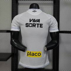 2025/26 Santos FC Home Jersey Player Version with All Sponsors