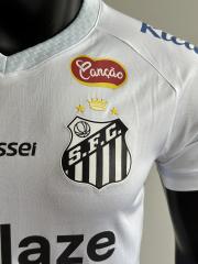 2025/26 Santos FC Home Jersey Player Version with All Sponsors