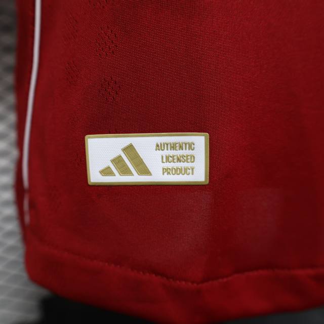 2025/26 Liverpool Home Jersey Long Sleeve Player Version 