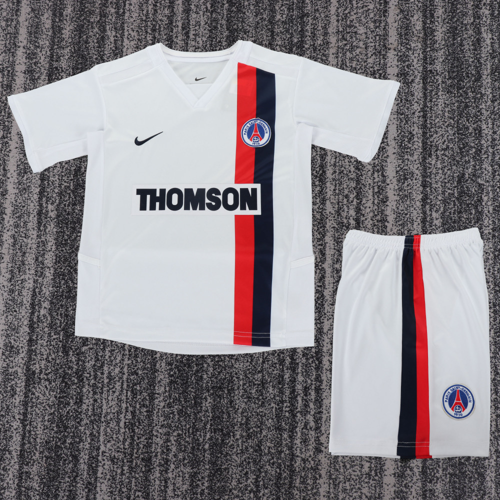 2002/03 PSG Away Retro Kids Jersey Replica