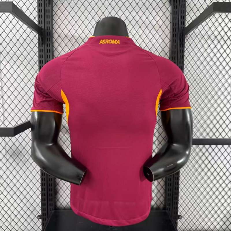 2025/26 Roma Home Jersey Player Version