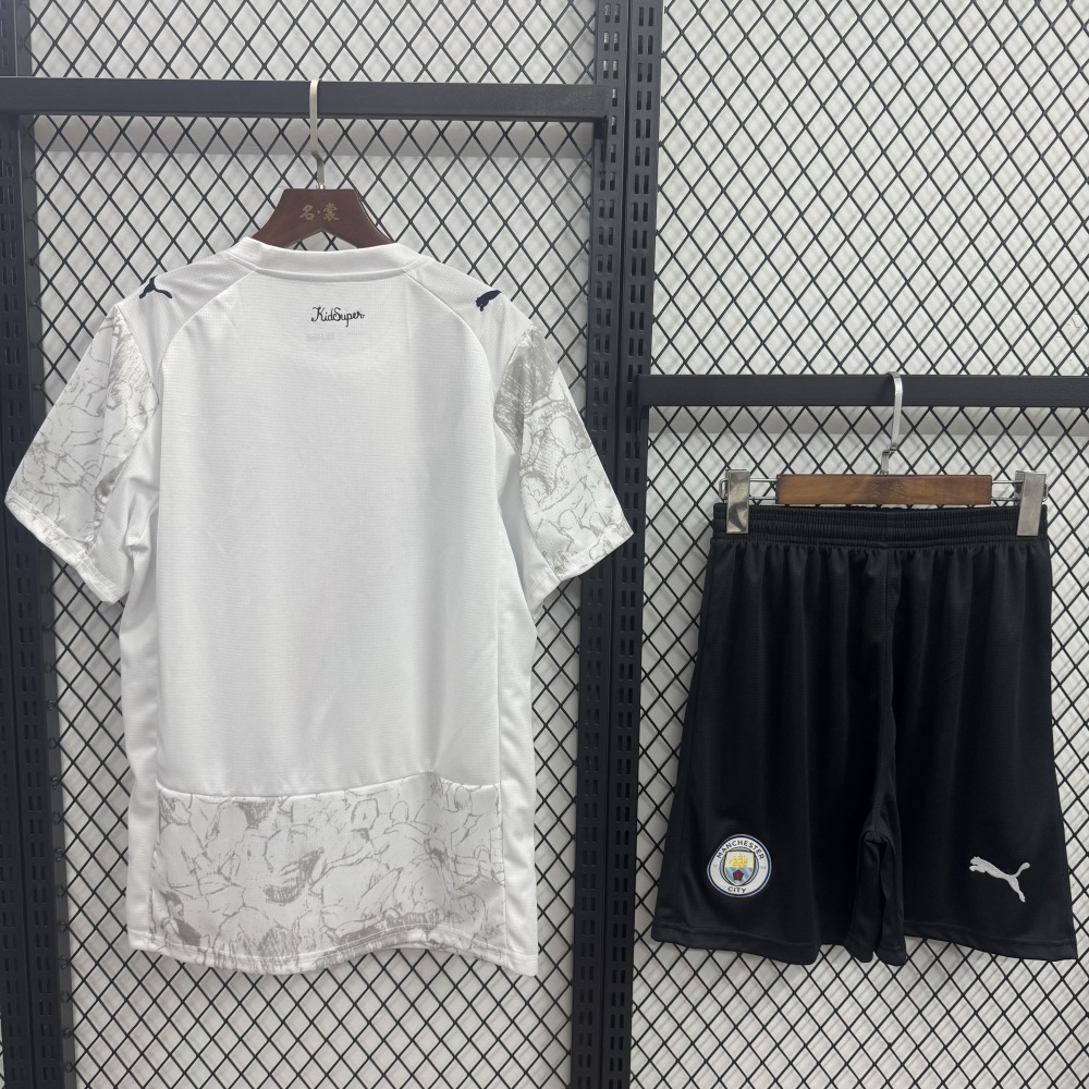 2025/26 Manchester City Away Kids Jersey