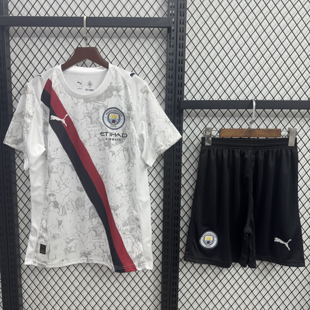 2025/26 Manchester City Away Kids Jersey