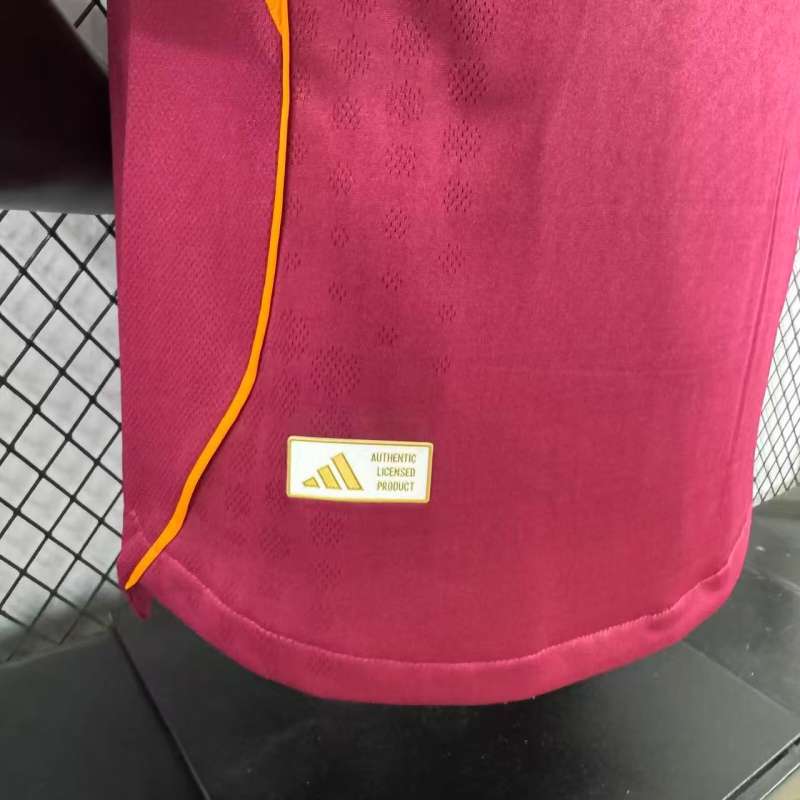 2025/26 Roma Home Jersey Player Version