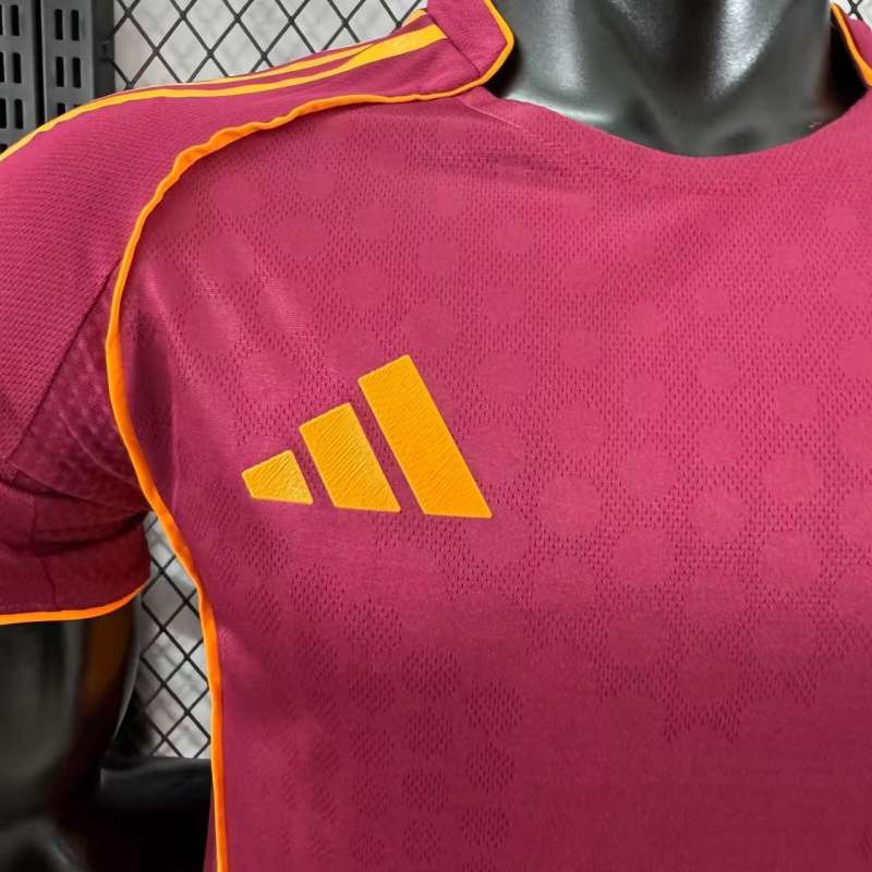 2025/26 Roma Home Jersey Player Version