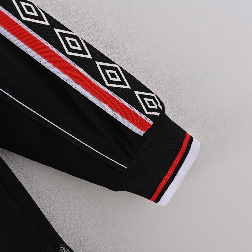1998/99 Manchester United Away Retro Jersey Long Sleeve