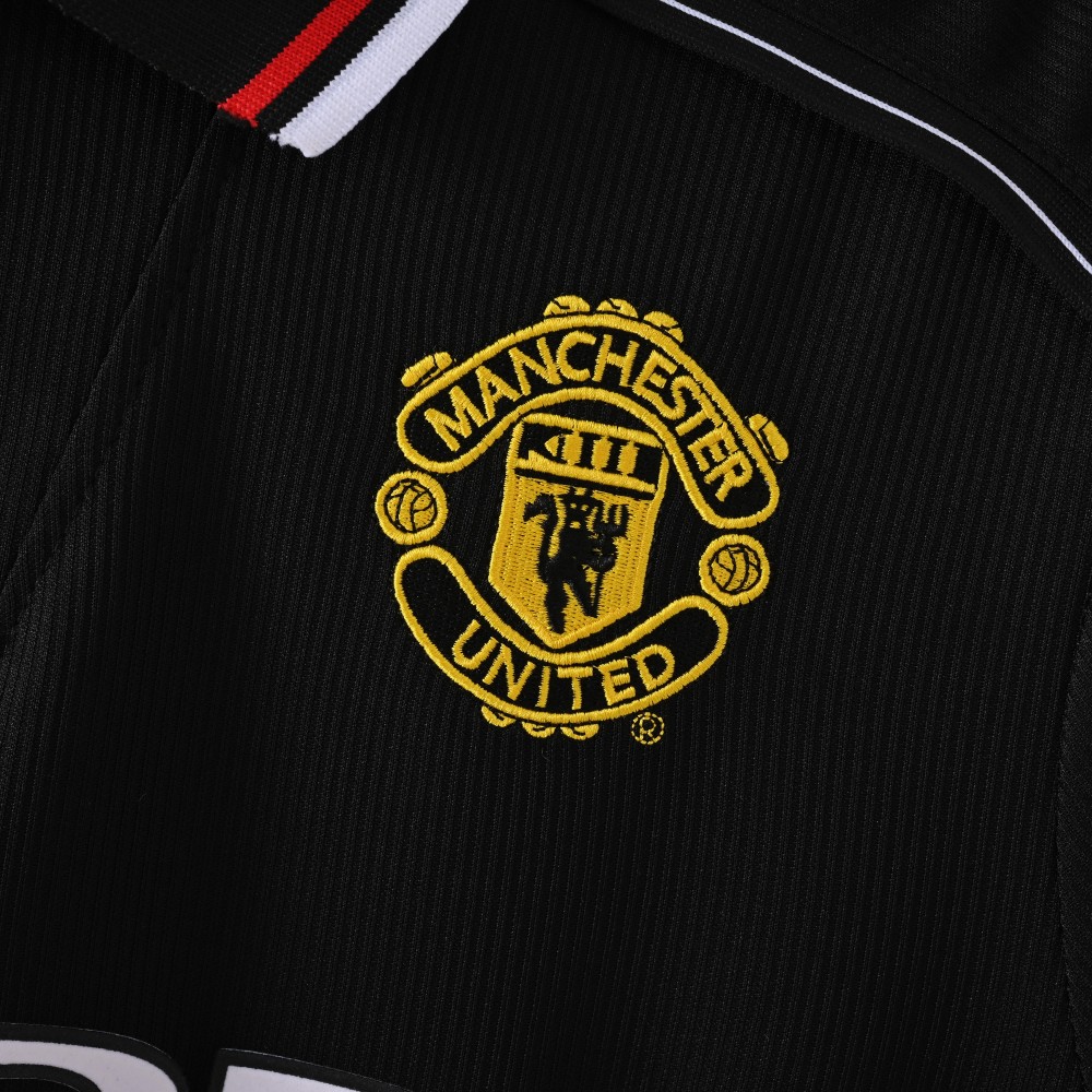1998/99 Manchester United Away Retro Jersey Long Sleeve