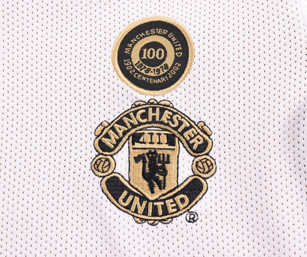 2001/02 Manchester United Away Retro Kids Jersey 100th Centenary