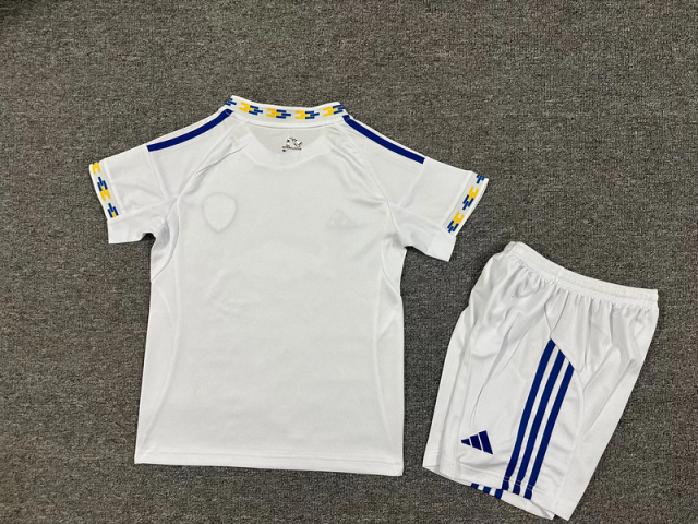 2025/26 Leeds United Home Kids Jersey 