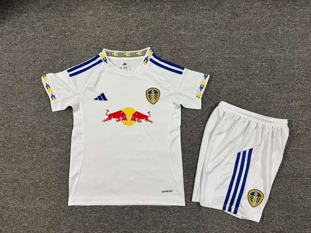 2025/26 Leeds United Home Kids Jersey 