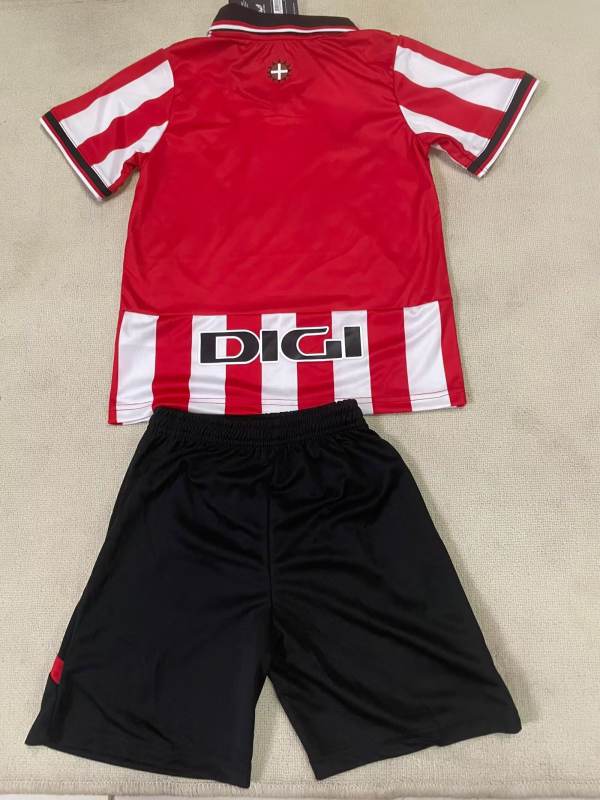 2025/26 Athletic Bilbao Home Kids Jersey