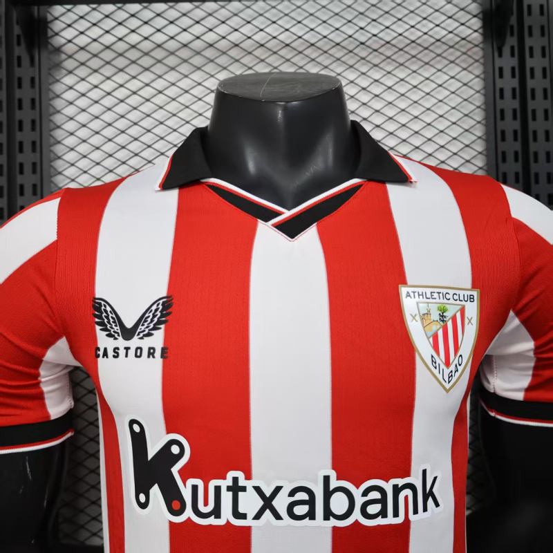 2025/26 Athletic Bilbao Home Jersey Player Version
