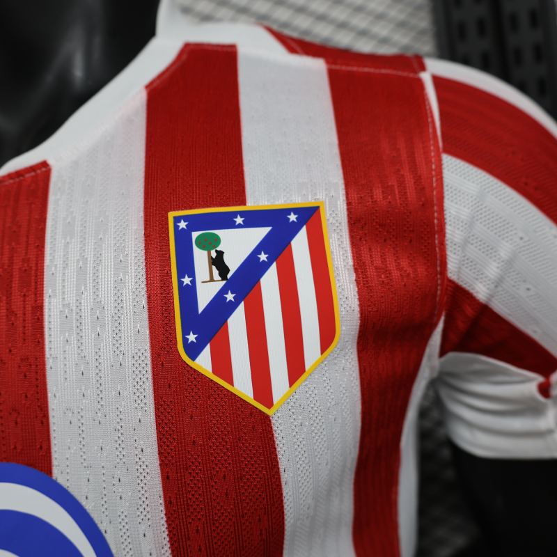 2025/26 Atletico Madrid Home Jersey Player Version