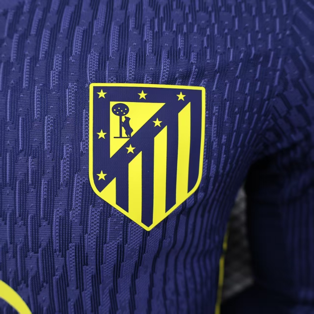 2025/26 Atletico Madrid Away Jersey Long Sleeve Player Version