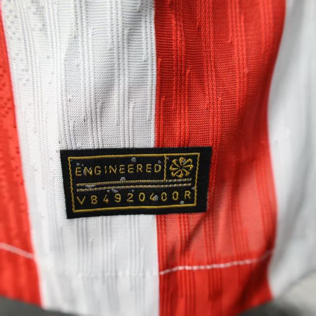 2025/26 Atletico Madrid Home Jersey Long Sleeve Player Version